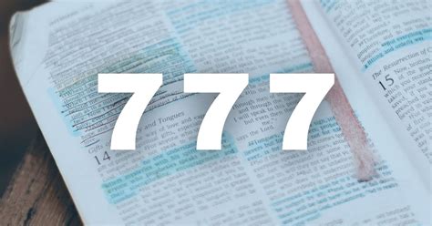 the meaning of 777 in the bible|Role And Meaning Of The Number 777 In the Bible .